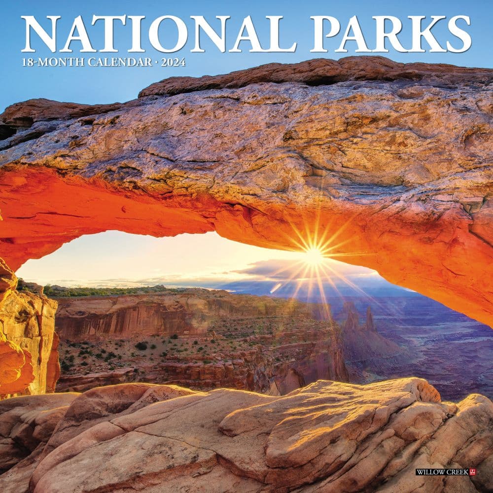 2024 National Parks Calendar - Etty Florinda