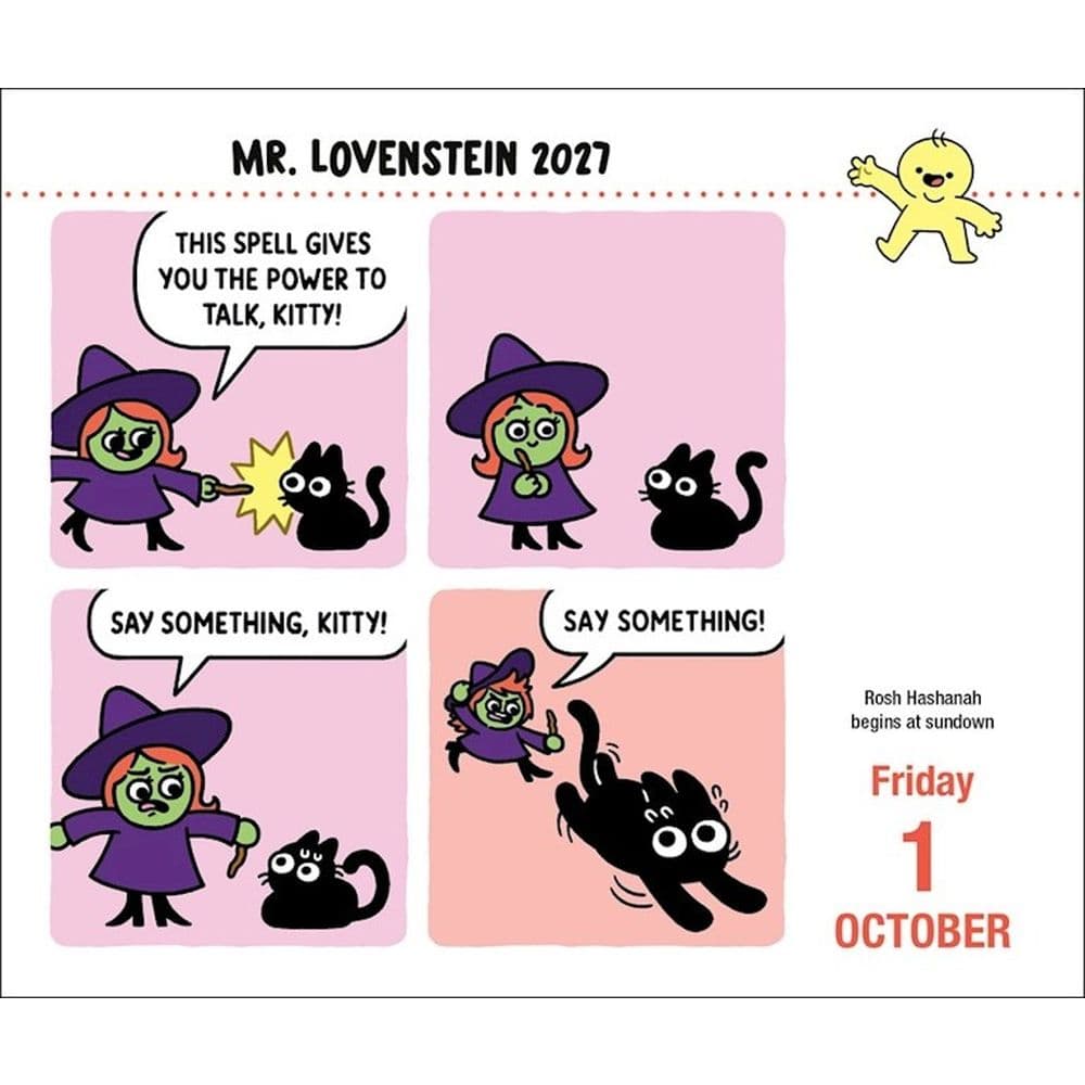 Mr Lovenstein 2027 Desk Calendar Eighth Alternate Image