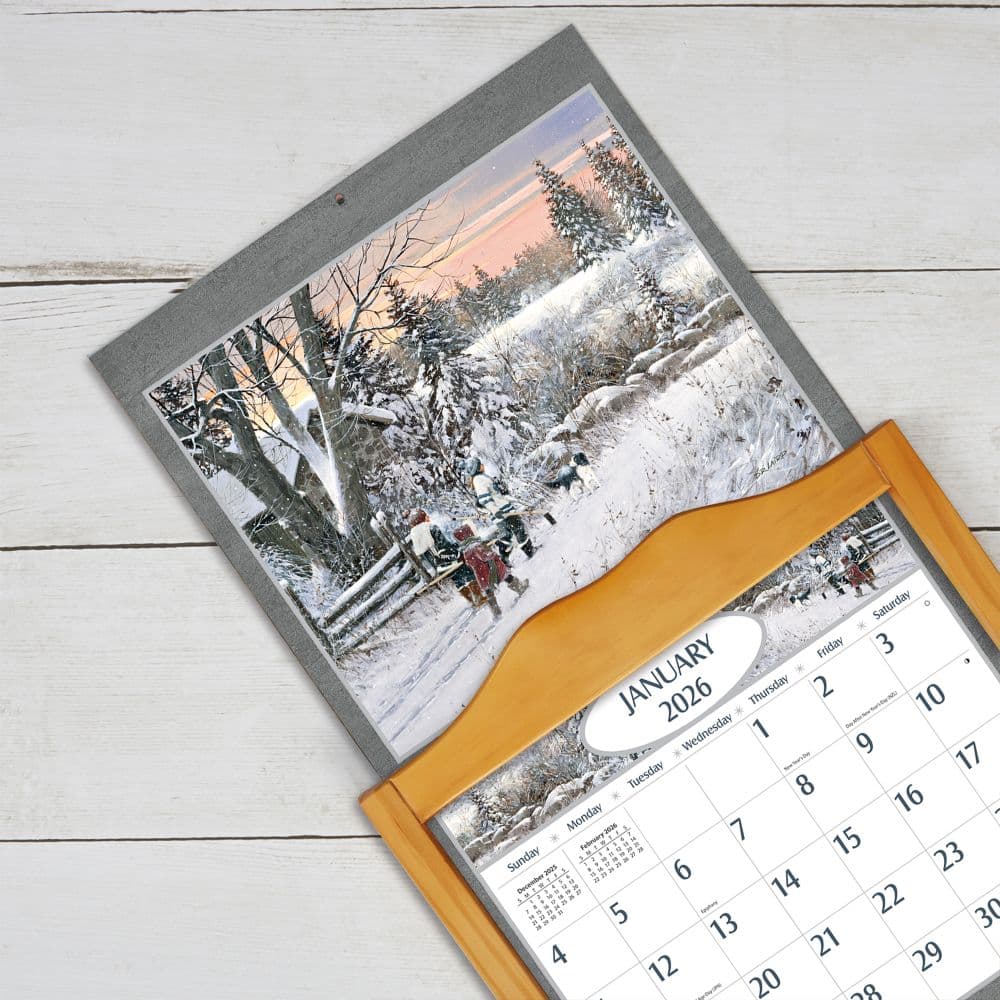 Hockey Hockey Hockey 2026 Wall Calendar by D.R. Laird_ALT4