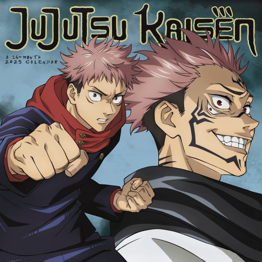 Jujutsu Kaisen 2025 Wall Calendar Main Image