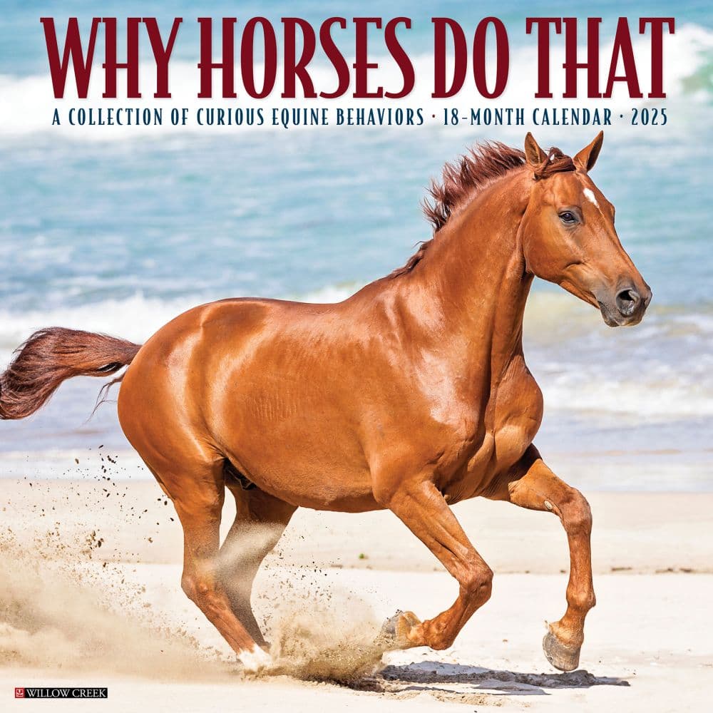 Why Horses Do That 2025 Wall Calendar - Calendars.com