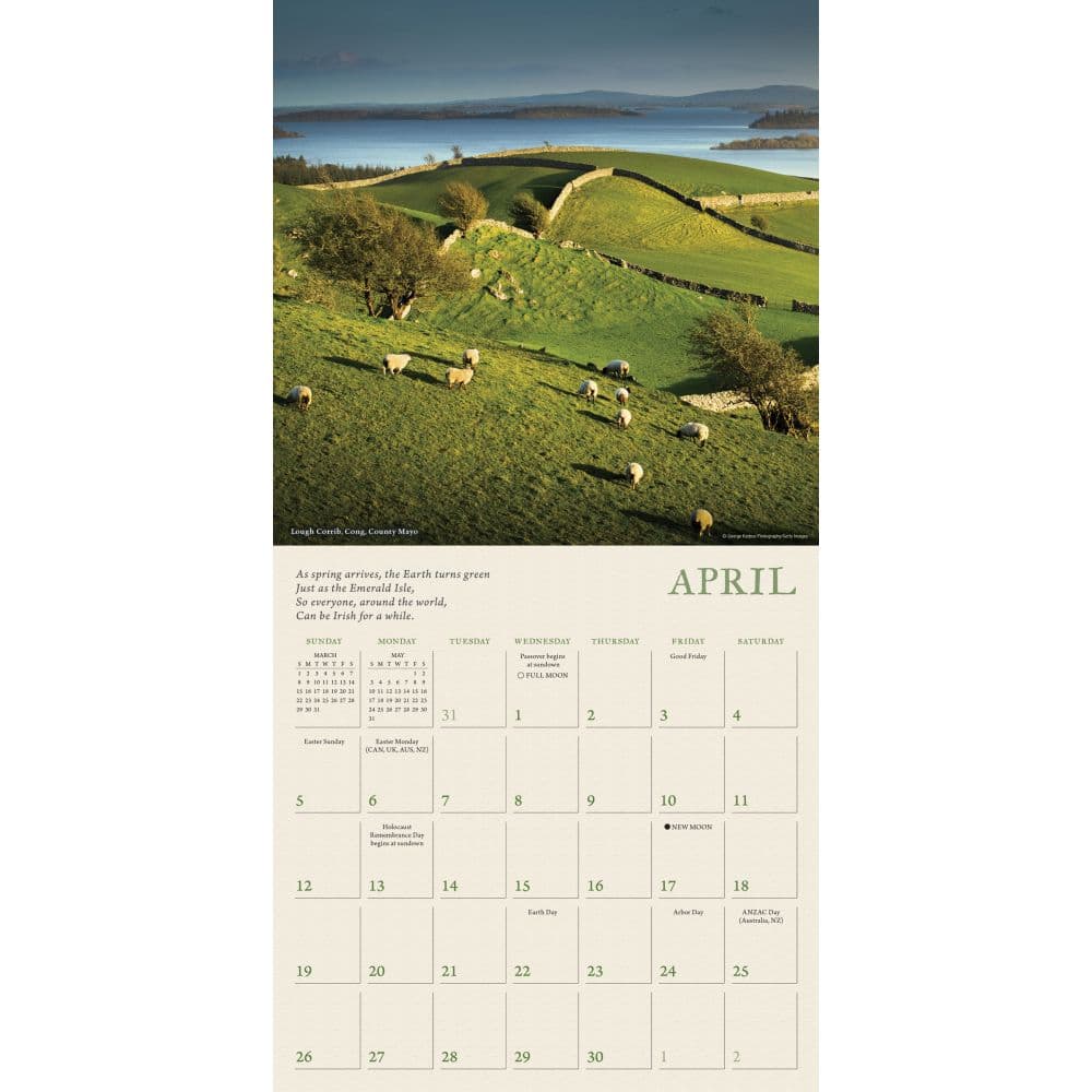 Ireland Spirit of 2026 Wall Calendar Third Alternate Image