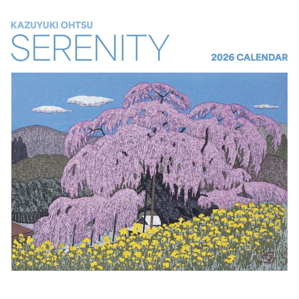 Ohtsu Serenity 2026 Wall Calendar
