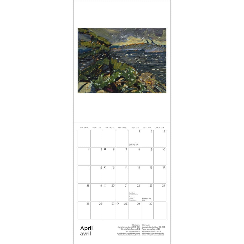 Group of Seven 2027 Mini Wall Calendar Fifth Alternate Image