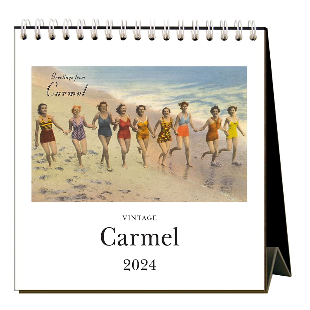 Carmel Nostalgic 2024 Easel Desk Calendar