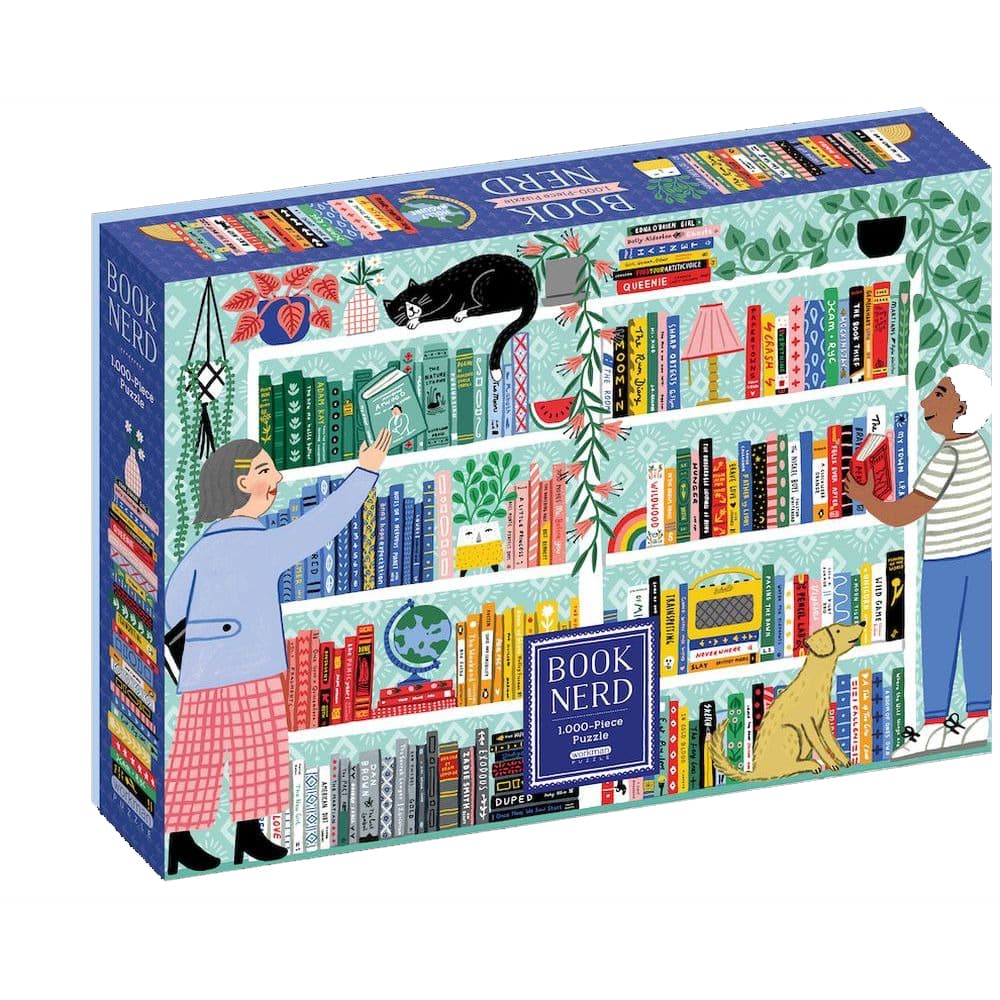 Book Nerd 1000 Piece Puzzle Main Product  Image width=&quot;1000&quot; height=&quot;1000&quot;