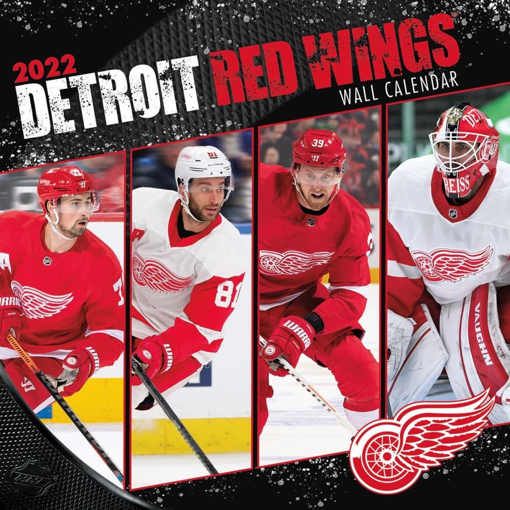 Redwings Schedule 2022 Detroit Red Wings 2022 Wall Calendar - Calendars.com