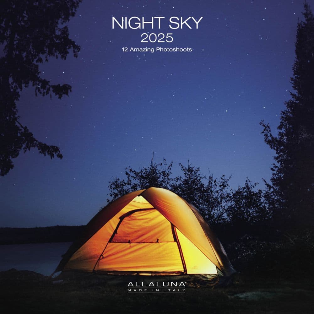 Night Sky 2025 Wall Calendar Main Product Image width=&quot;1000&quot; height=&quot;1000&quot;