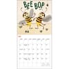 image Bee Happy 2025 Mini Wall Calendar Second Alternate Image width="1000" height="1000"