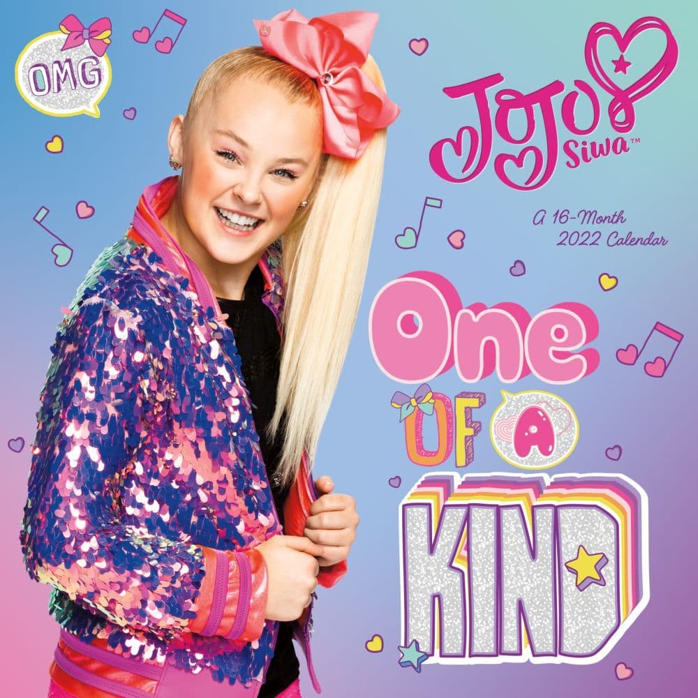 Jojo Siwa 2022 Mini Wall Calendar