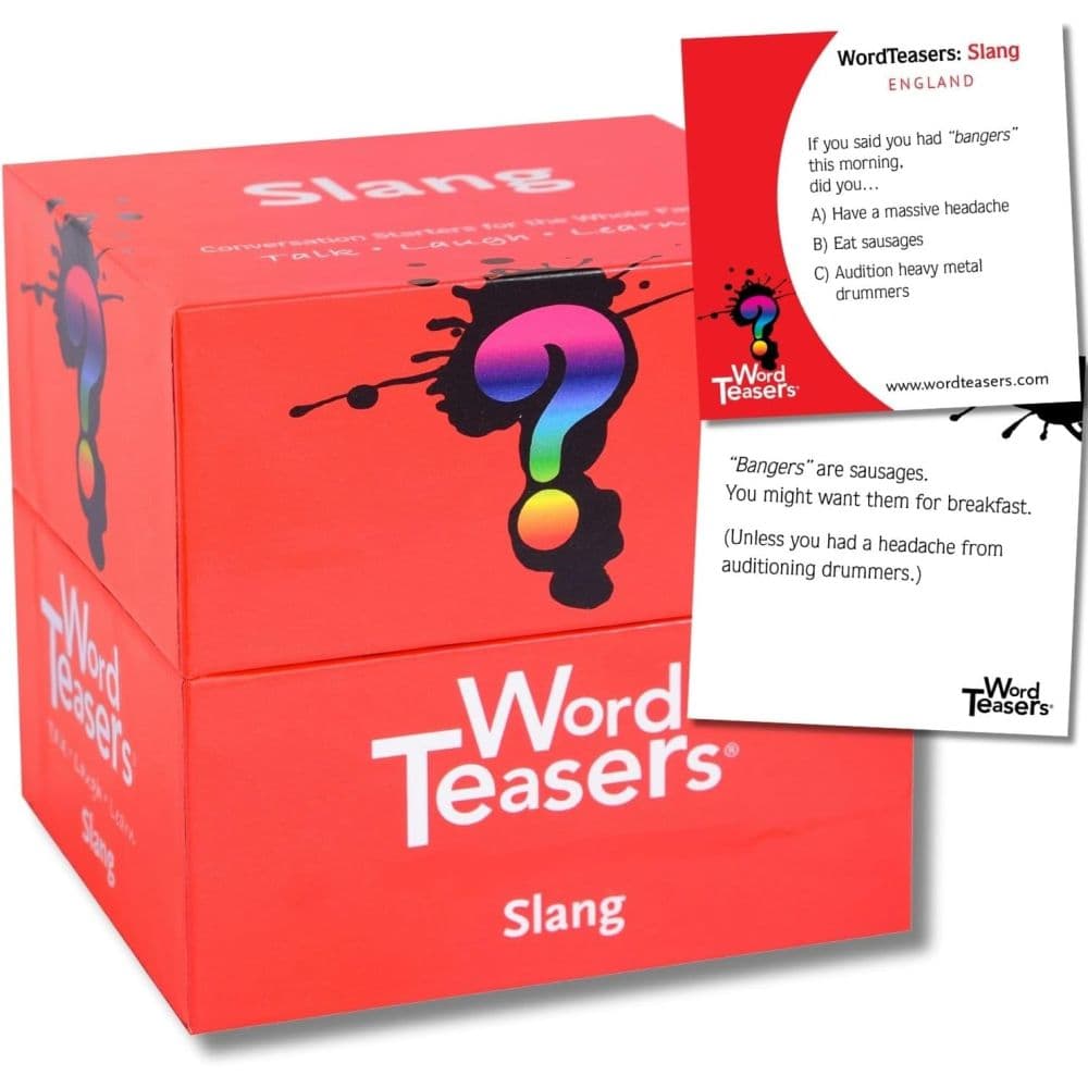 WordTeasers Slang Card Game Fifth Alternate Image
