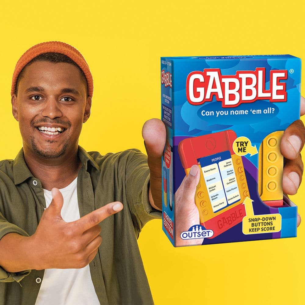 Gabble Travel Edition Game Third Alternate Image