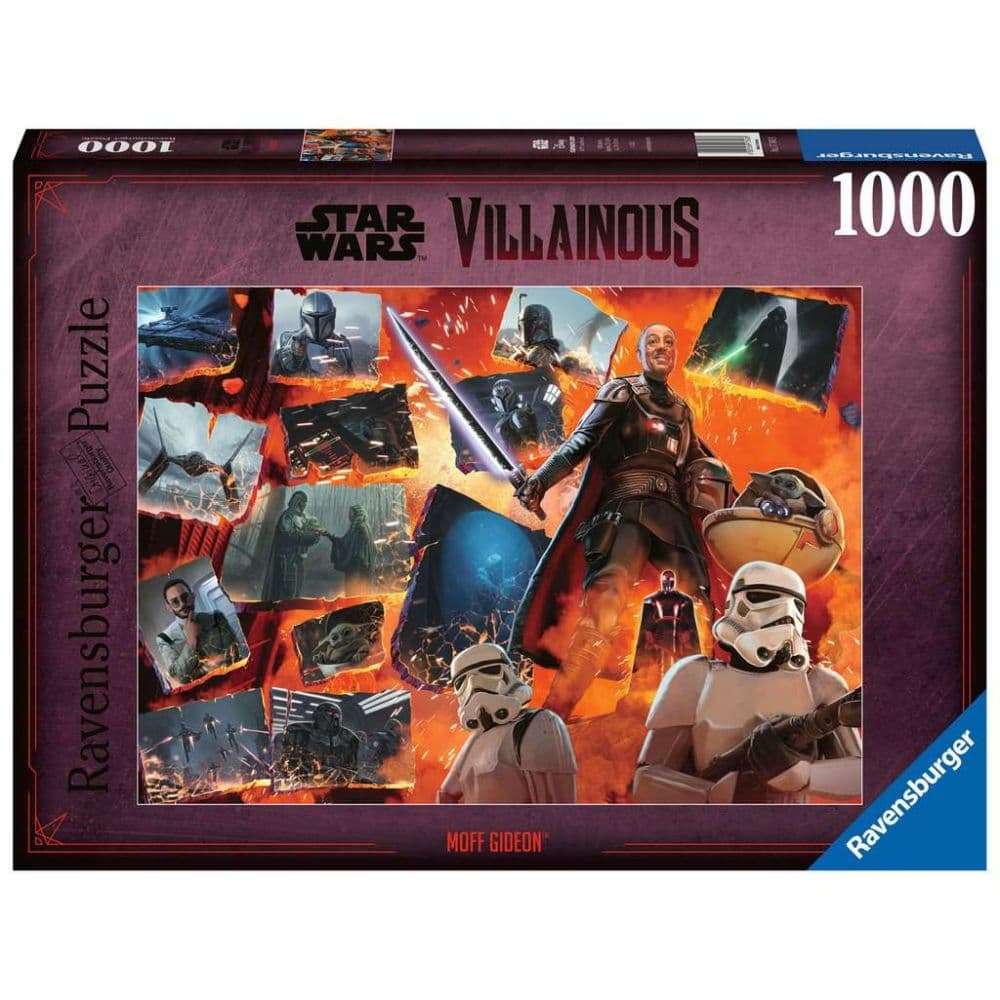 Star Wars Villainous Gideon 1000 Piece Puzzle Main Product Image width=&quot;1000&quot; height=&quot;1000&quot;