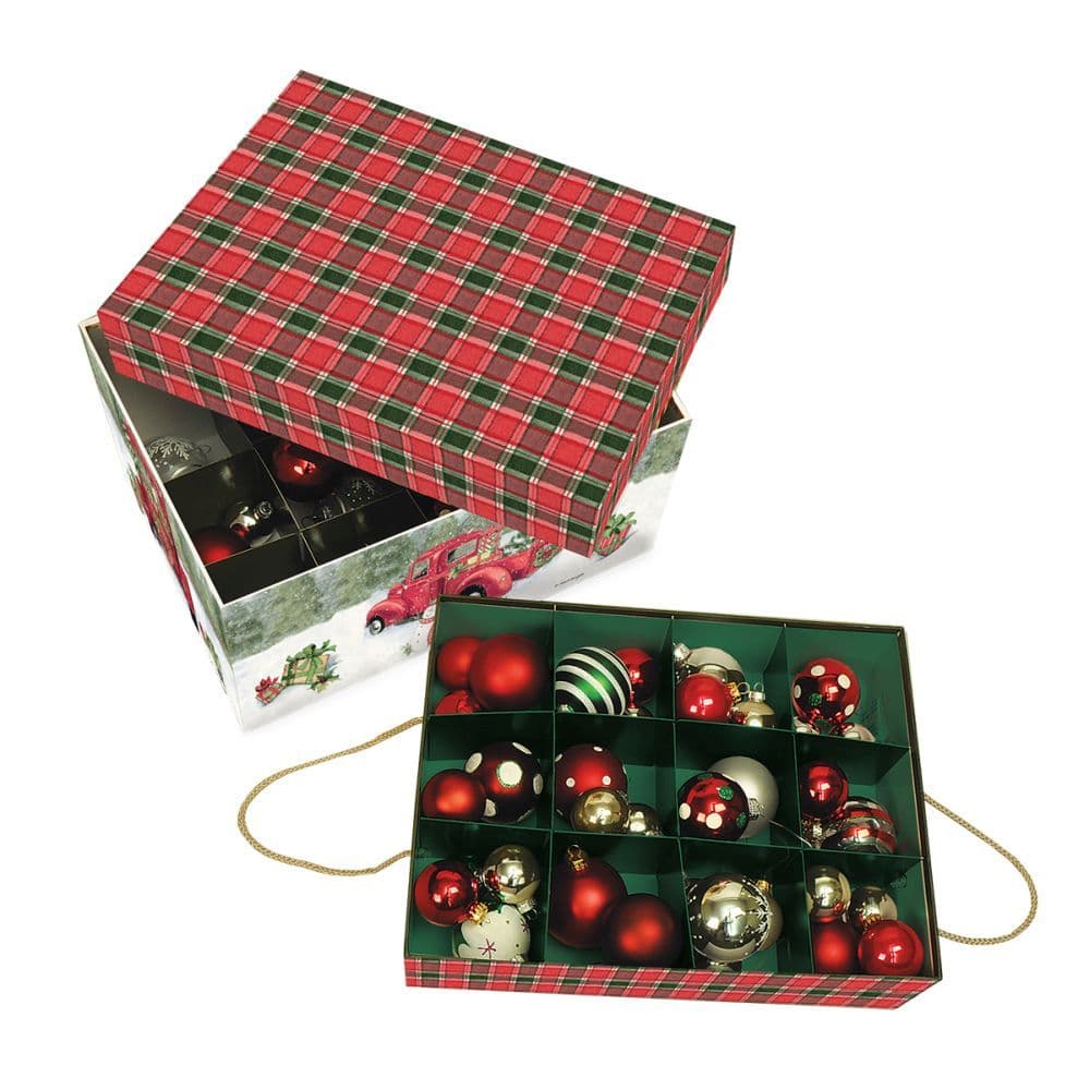 Santa's Truck Ornament Box by Susan Winget