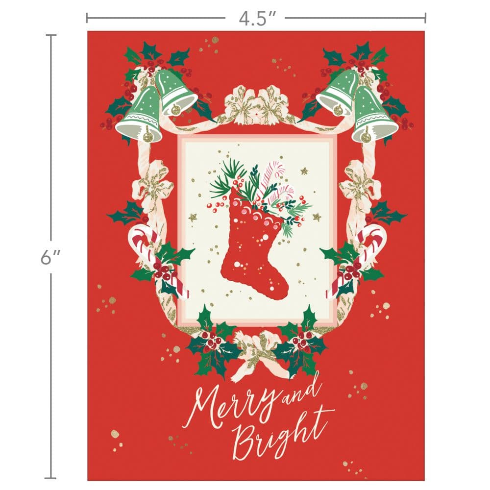 Merry And Bright Classic Christmas Cards Fourth Alternate Image