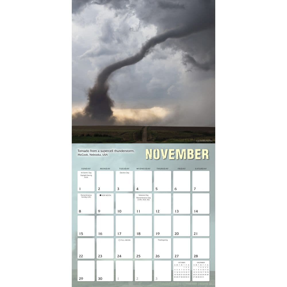 Weather Gone Wild 2026 Wall Calendar Third Alternate Image