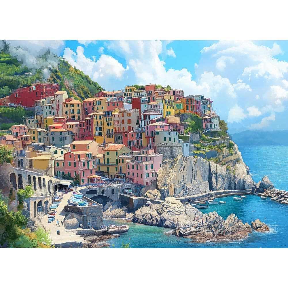 Cinque Terre 1000 Piece Puzzle art