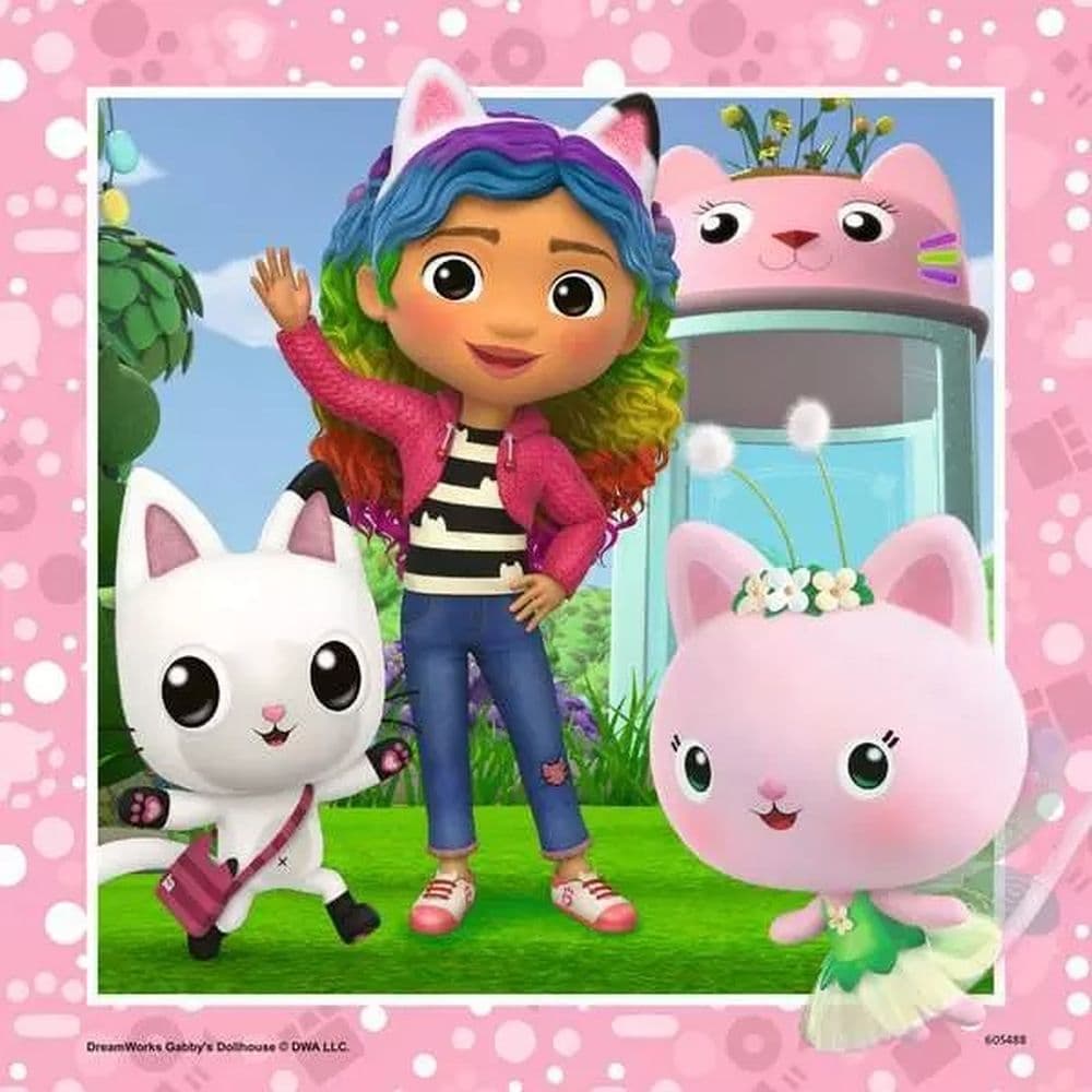 Gabbys Dollhouse 3x49 Piece Puzzle Third Alternate Image