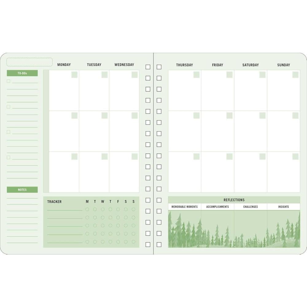 National Parks Art Undated Planner Eighth  Alternate Image
