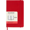 image Moleskine Pocket Red Daily HC 2024 Planner_Main