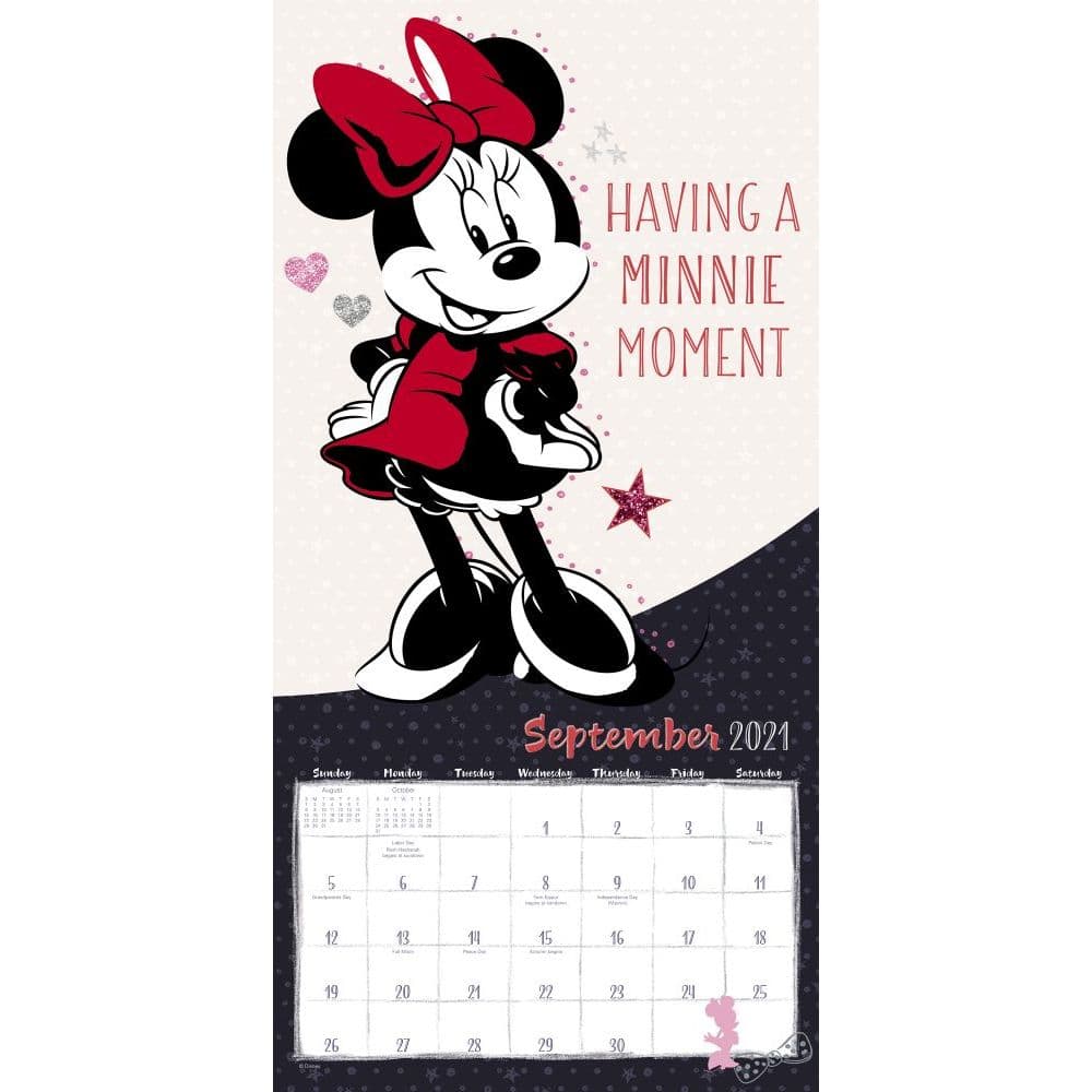 Minnie's Mouseke Calendar Customize and Print