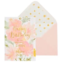 image Floral with Vellum Birthday Card Main Product Image width=&quot;1000&quot; height=&quot;1000&quot;