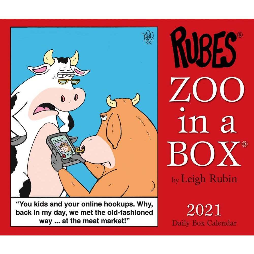 Zoo In A Box Desk Calendar