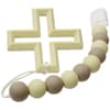 image Cross & Bead Silicone Teether Main Image