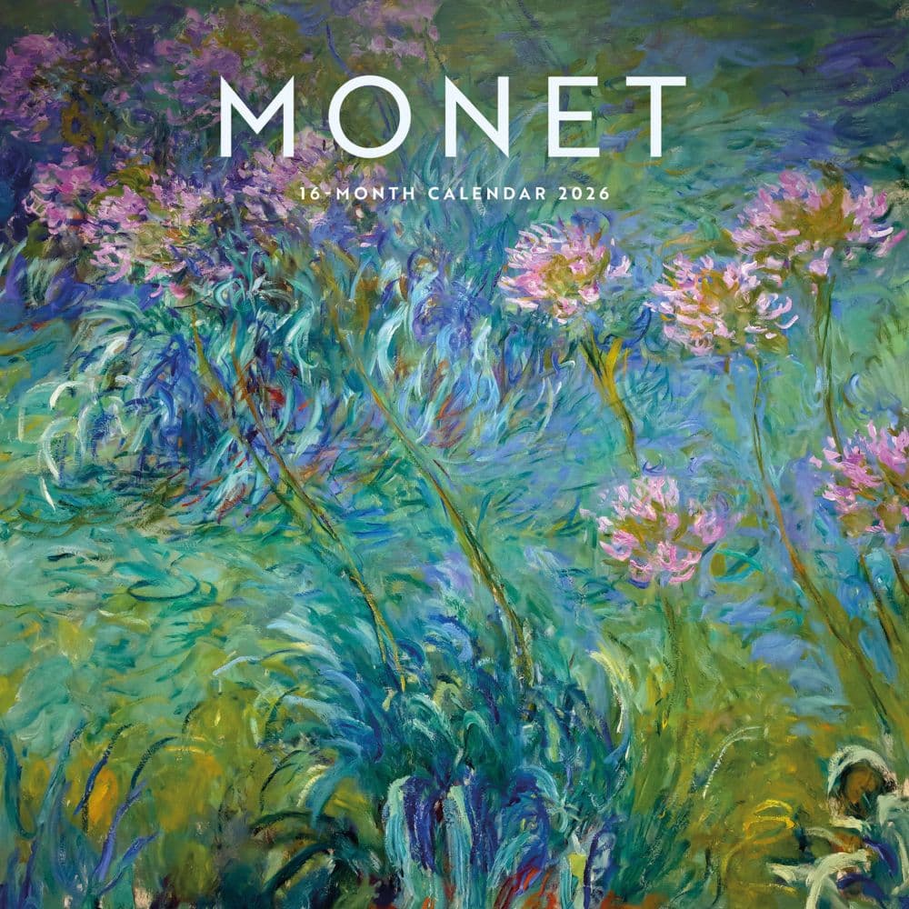 Monet 2026 Wall Calendar Main Image