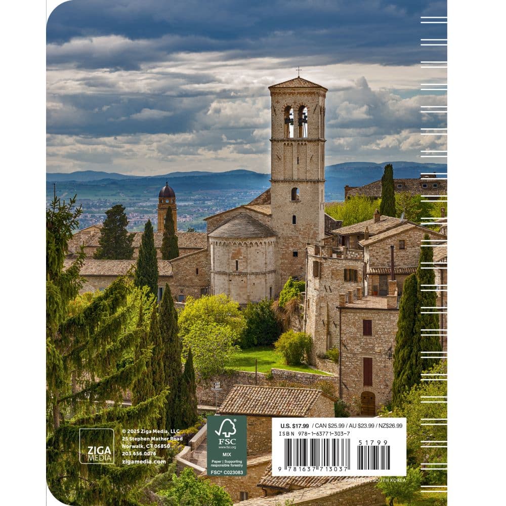 Italy 2026 Engagement Planner First Alternate Image