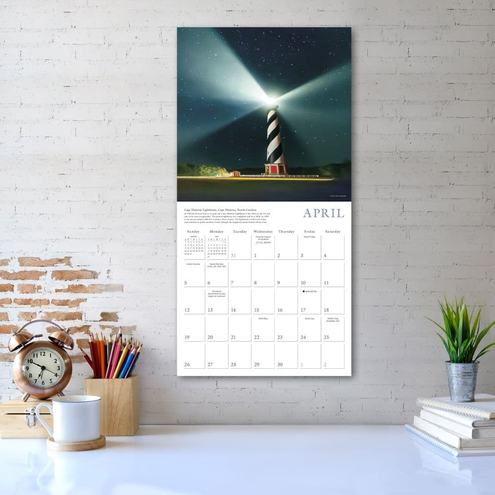 Great American Lighthouses 2026 Wall Calendar Fourth Alternate Image