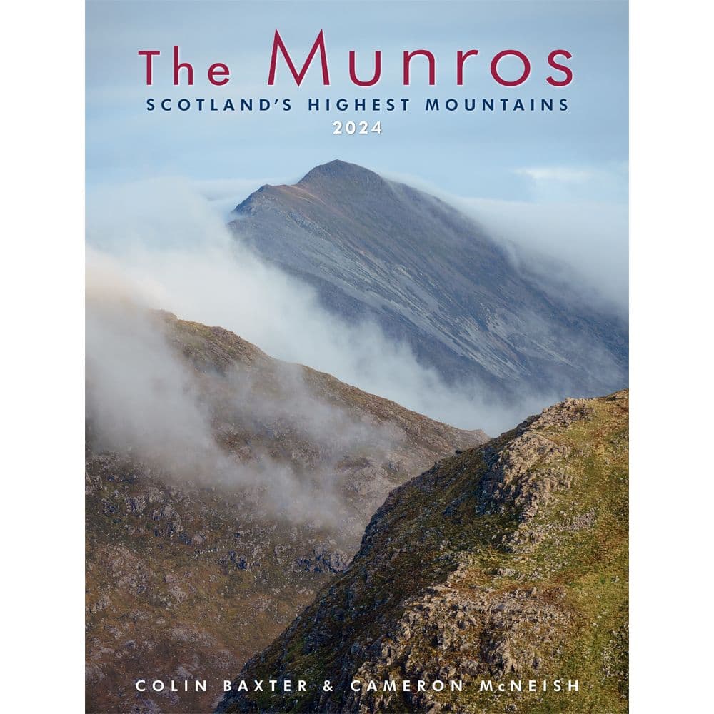 Munros Large 2024 Wall Calendar Main Image