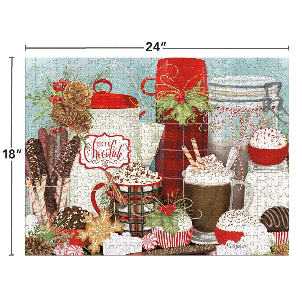 Cup Of Cocoa 500 Piece Puzzle Fifth Alternate Image