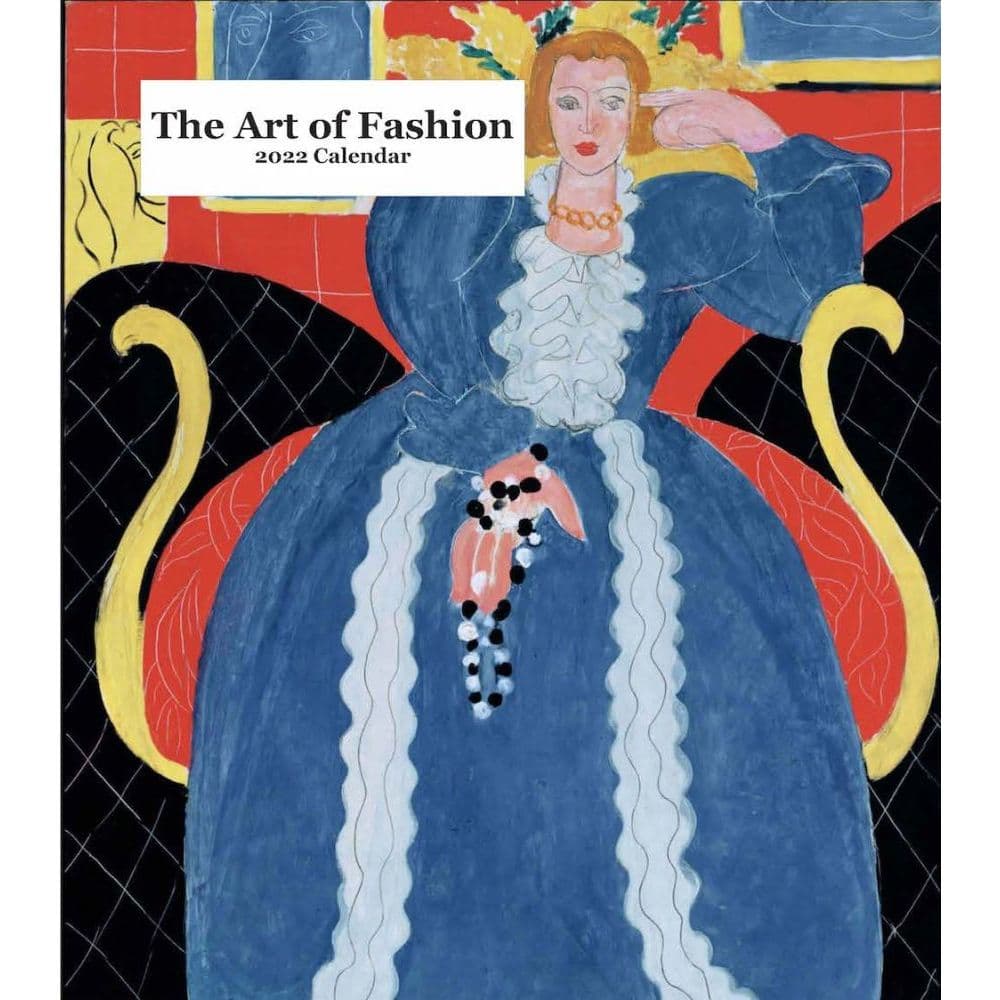 Art of Fashion 2022 Easel Calendar