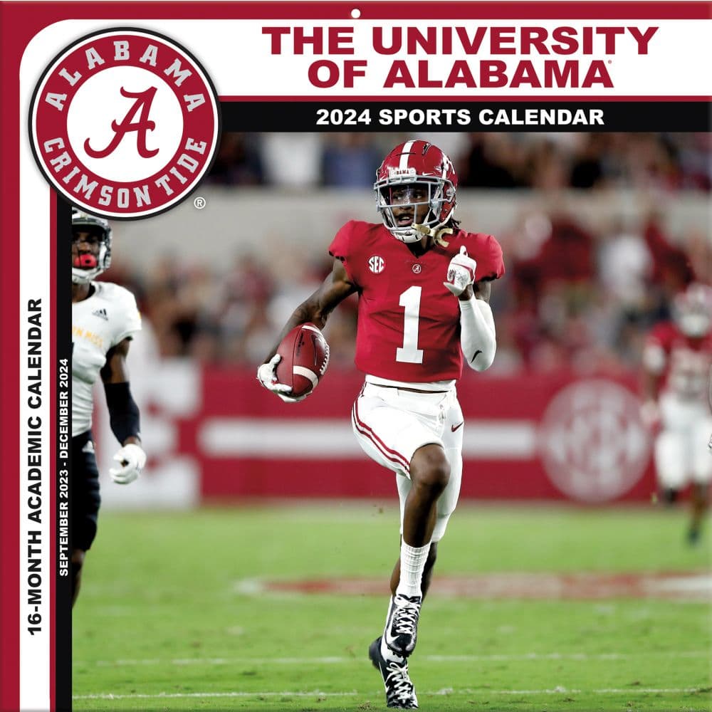 Alabama Crimson Tide 2024 Wall Calendar