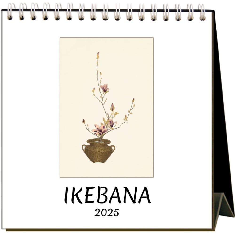 image Ikebana 2025 Easel Desk Calendar Main Image