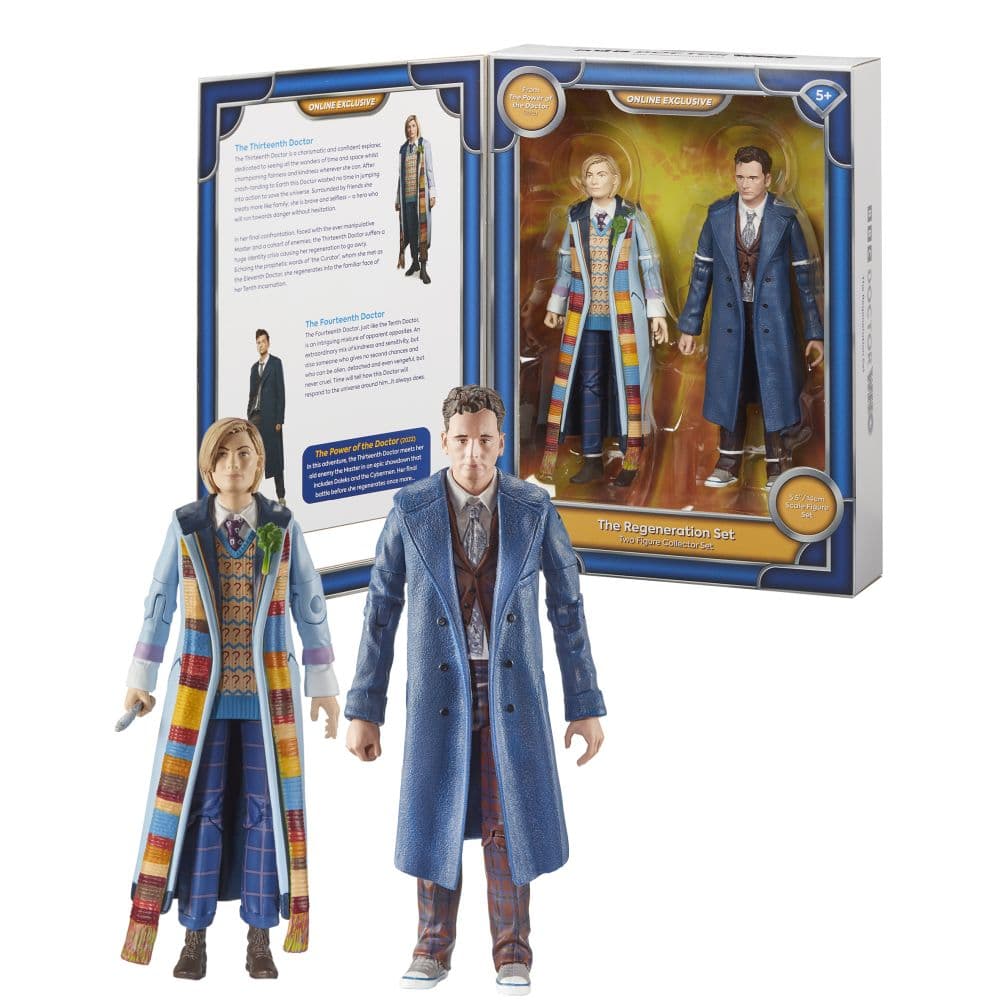 Doctor Who Regeneration Set 13th and 14th Doctors