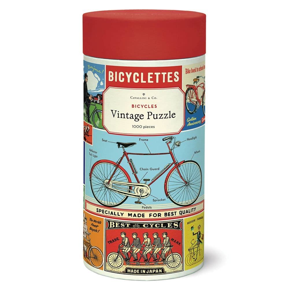 Bicycles 1000 Piece Puzzle