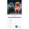 image Fantasy Pugs 2027 Mini Wall Calendar Second Alternate Image