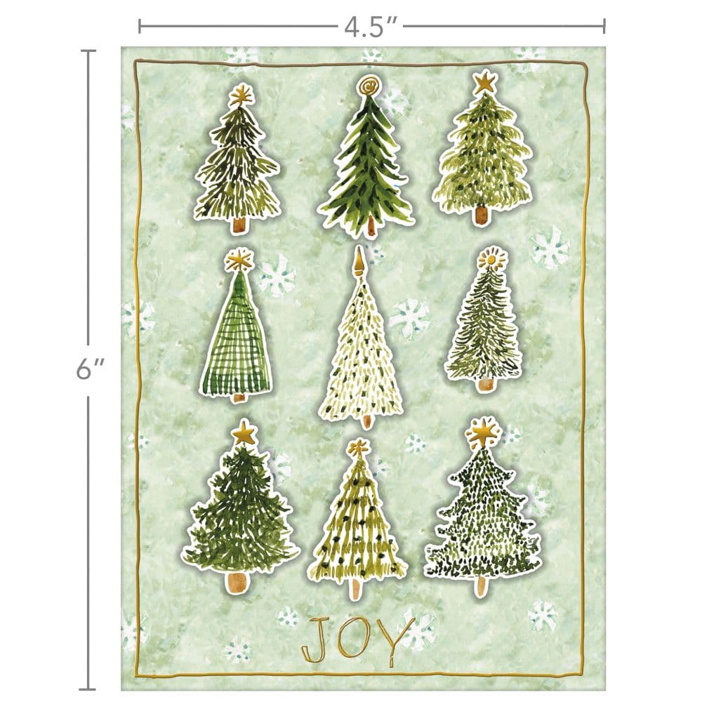 Christmas Joy Luxe Christmas Cards - Calendars.com