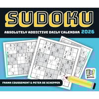 image Sudoku 2026 Desk Calendar Main Product Image