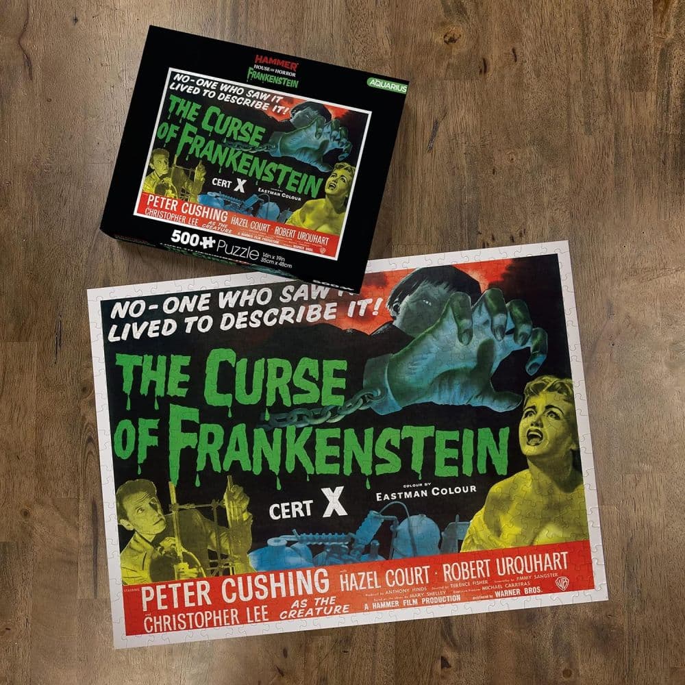 The Curse of Frankenstein 500 Piece Puzzle Fourth Alternate Image
