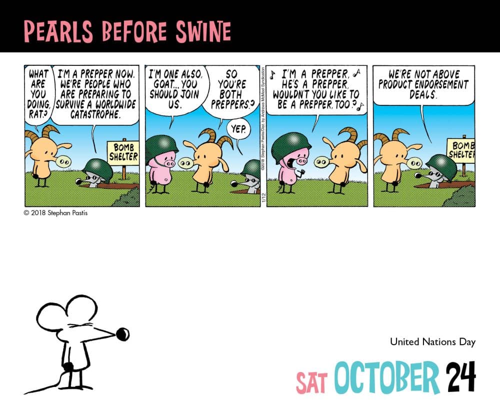 Pearls Before Swine Desk Calendar Calendars com