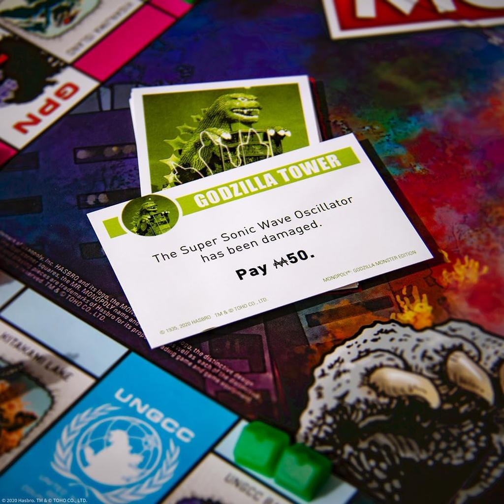 Godzilla Monopoly Interior 6