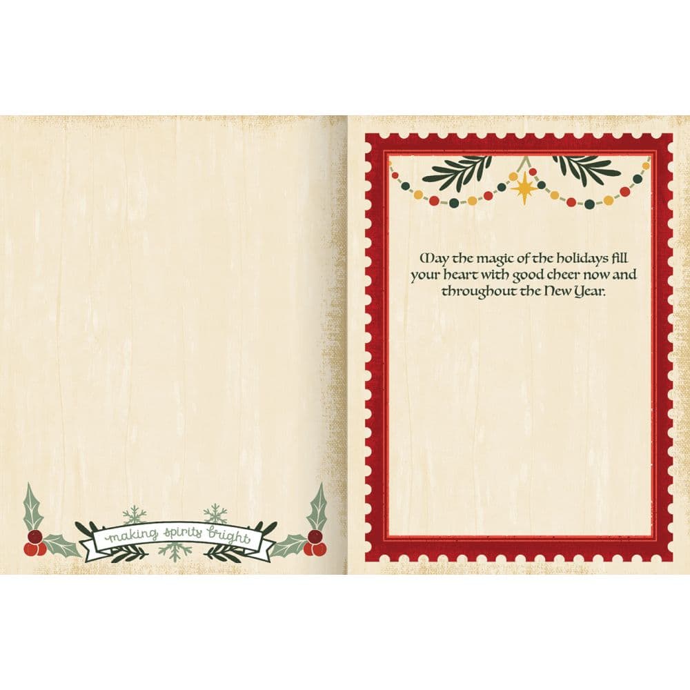 Making Spirits Bright Luxe Christmas Cards First Alternate Image