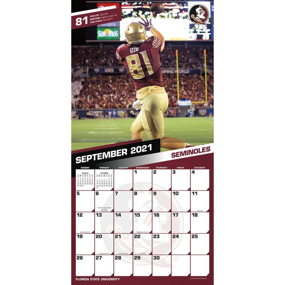 Florida State Seminoles 2022 Wall Calendar - Calendars.com