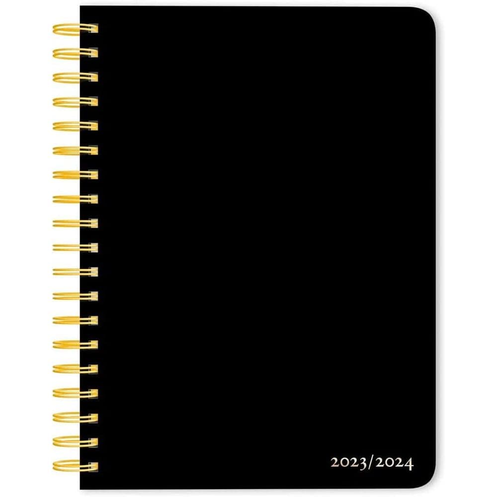 Black Solid Plato 2024 Engagement Planner