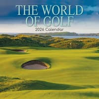 image World of Golf 2026 Wall Calendar Main Image