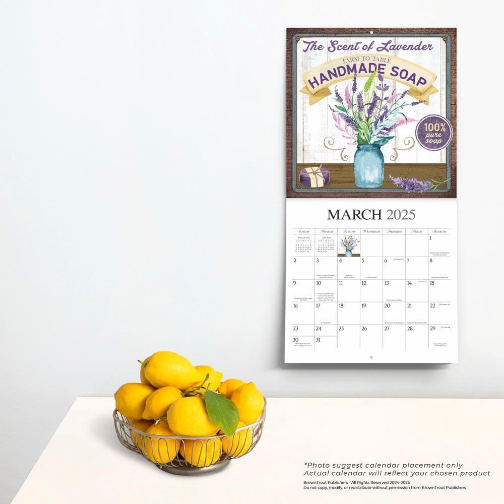 Farmers Market 2025 Wall Calendar Fourth Alternate Image width=&quot;1000&quot; height=&quot;1000&quot;