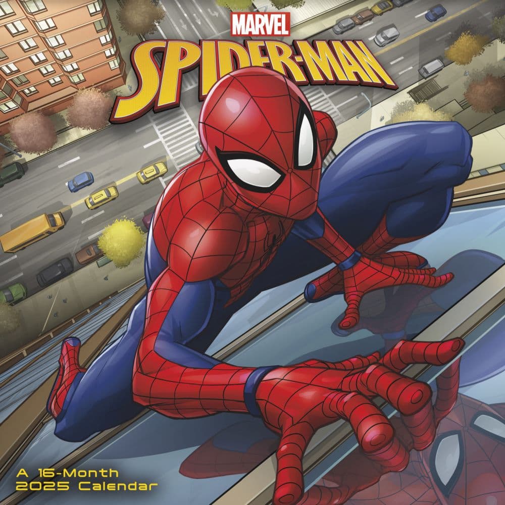 Spider-Man 2025 Wall Calendar Main Product Image width=&quot;1000&quot; height=&quot;1000&quot;